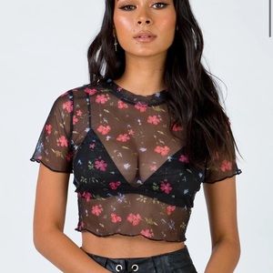 princess polly twila crop top
